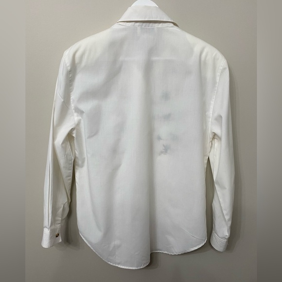 Vtg Women’s Sz 10 Western Style Long Sleeve Button Up Shirt Embroidered Front - Picture 7 of 11